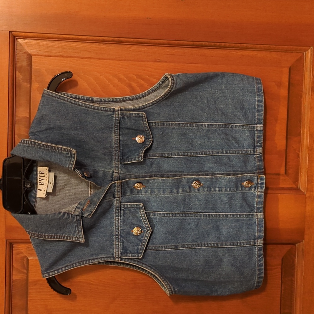 A. Byer Denim Vest